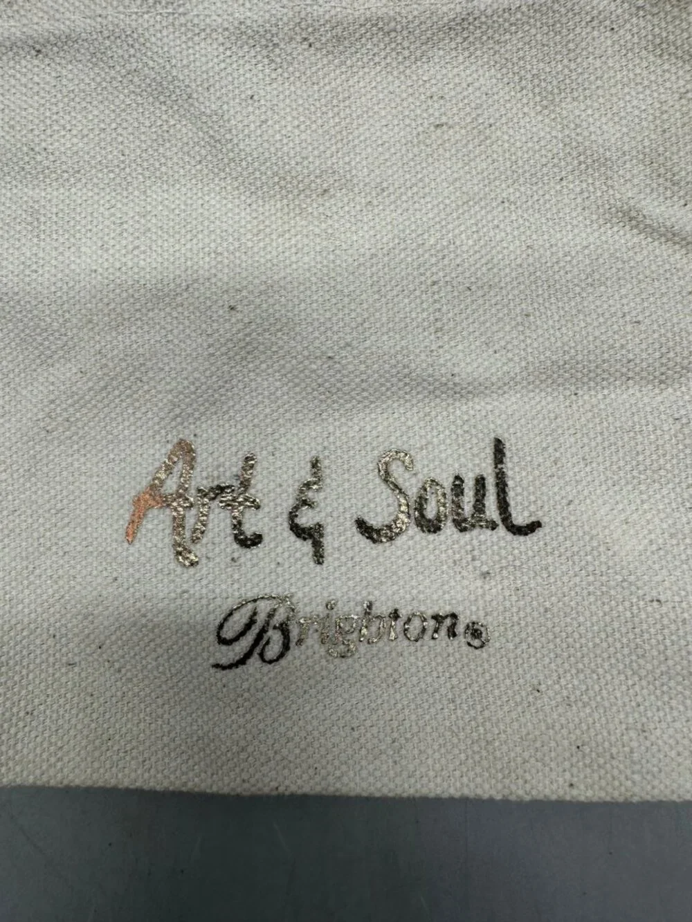 Brighton Art & Soul Drawstring Jewelry Pouch Bag With Wood Beads READ